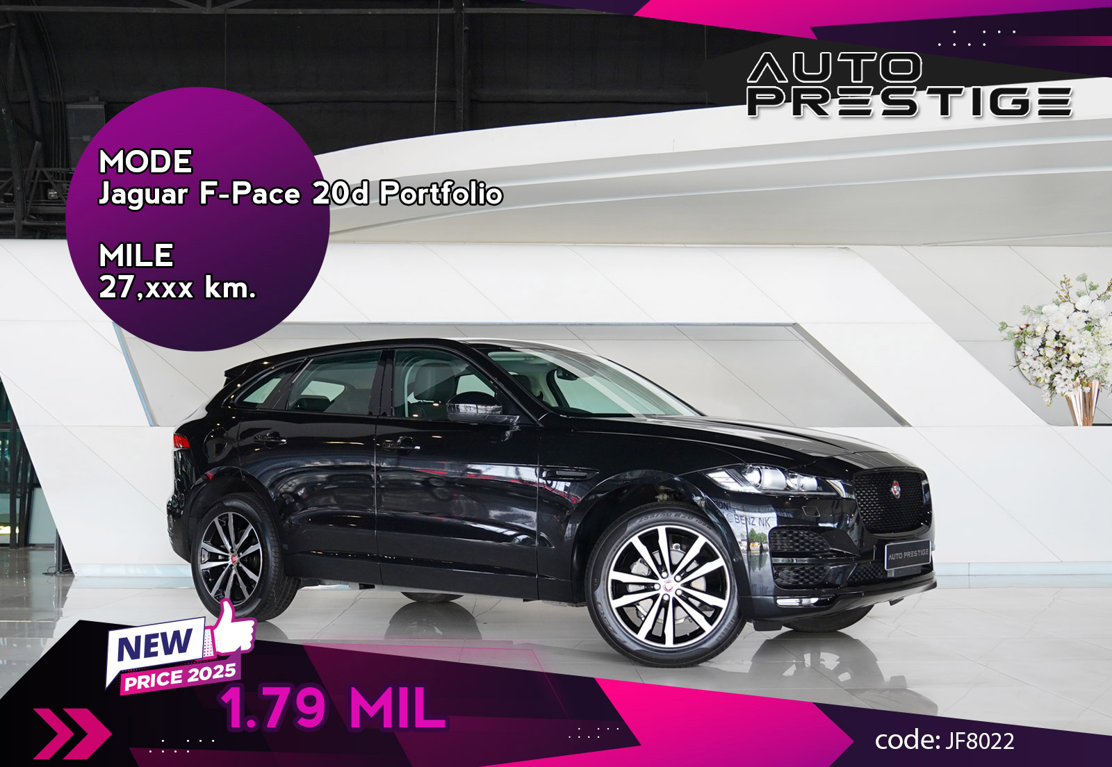 Jaguar F-Pace 20d Portfolio
